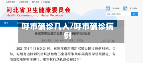 呼市确诊几人/呼市确诊病例-第2张图片