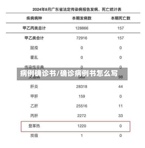病例确诊书/确诊病例书怎么写-第2张图片