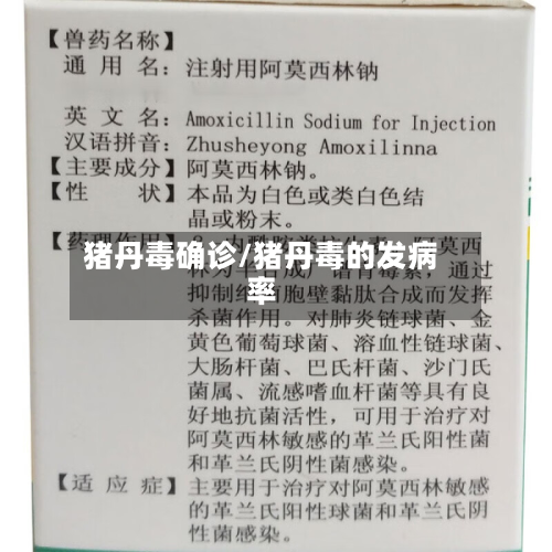 猪丹毒确诊/猪丹毒的发病率