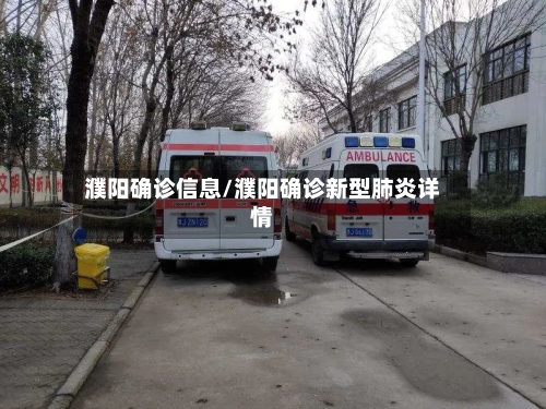 濮阳确诊信息/濮阳确诊新型肺炎详情-第3张图片