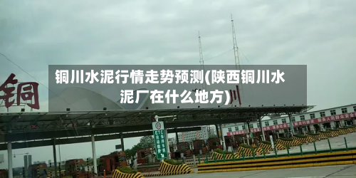 铜川水泥行情走势预测(陕西铜川水泥厂在什么地方)