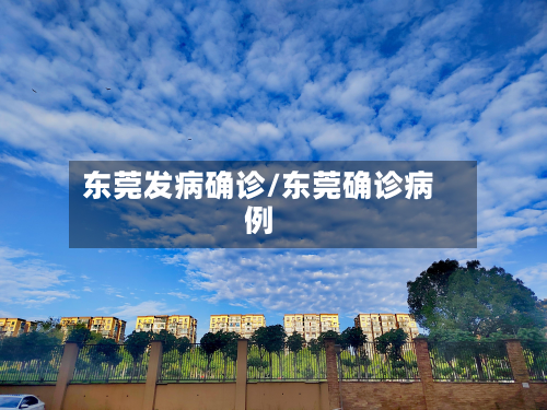 东莞发病确诊/东莞确诊病例-第2张图片