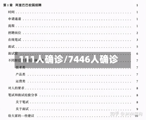 111人确诊/7446人确诊