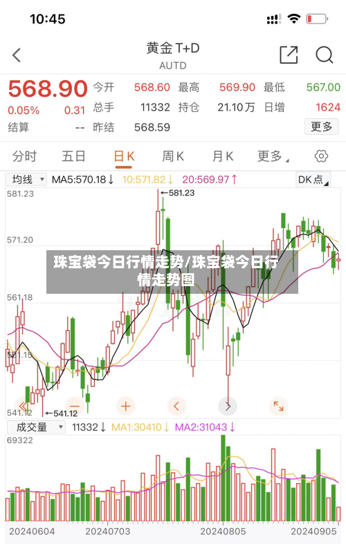 珠宝袋今日行情走势/珠宝袋今日行情走势图