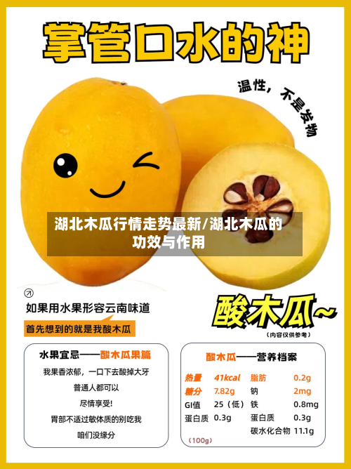 湖北木瓜行情走势最新/湖北木瓜的功效与作用