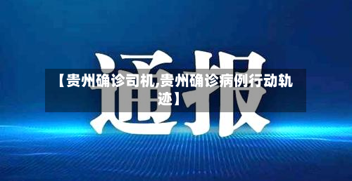 【贵州确诊司机,贵州确诊病例行动轨迹】-第3张图片