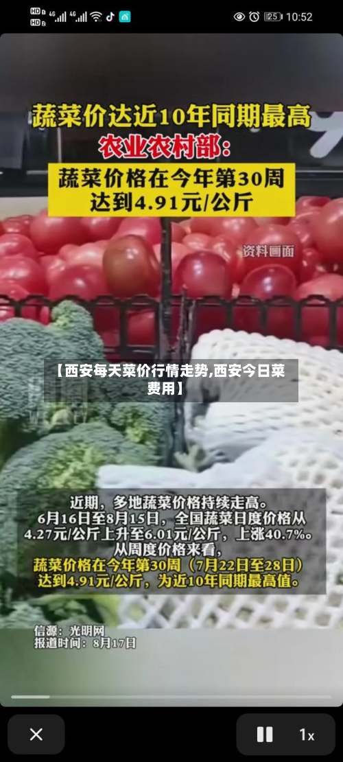 【西安每天菜价行情走势,西安今日菜费用】-第3张图片