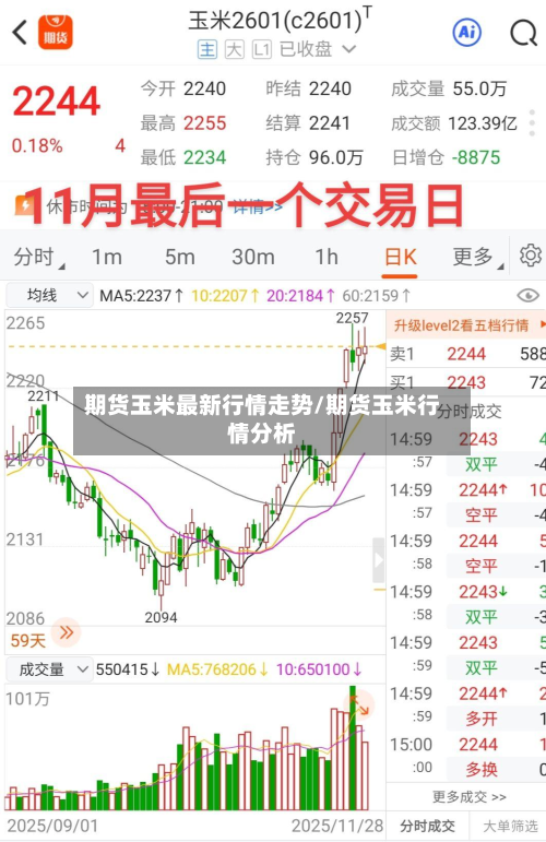 期货玉米最新行情走势/期货玉米行情分析-第2张图片