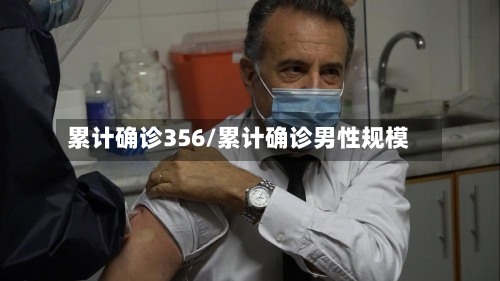 累计确诊356/累计确诊男性规模