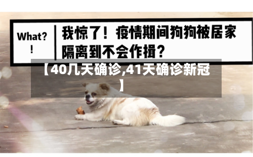 【40几天确诊,41天确诊新冠】