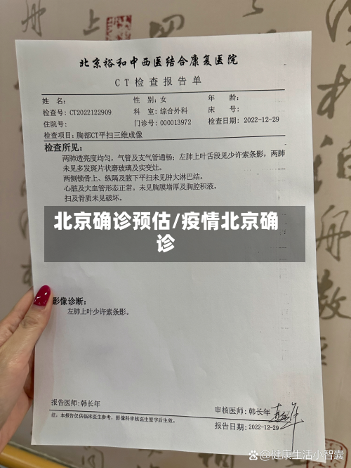 北京确诊预估/疫情北京确诊-第3张图片