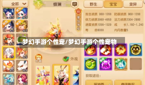 梦幻手游个性宠/梦幻手游个性宠物-第3张图片
