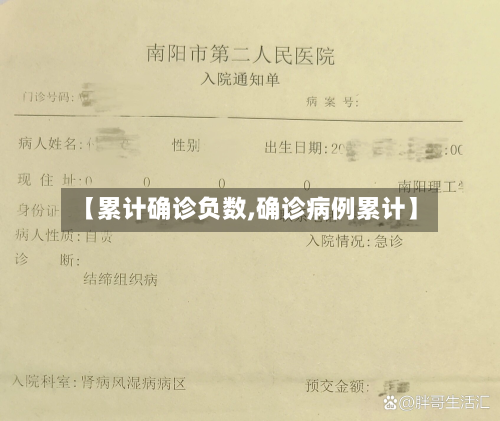 【累计确诊负数,确诊病例累计】-第3张图片