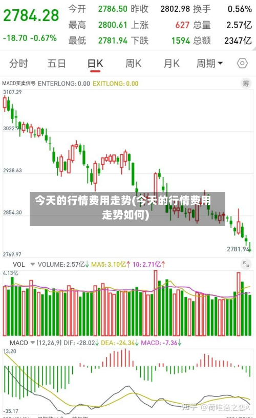 今天的行情费用走势(今天的行情费用走势如何)