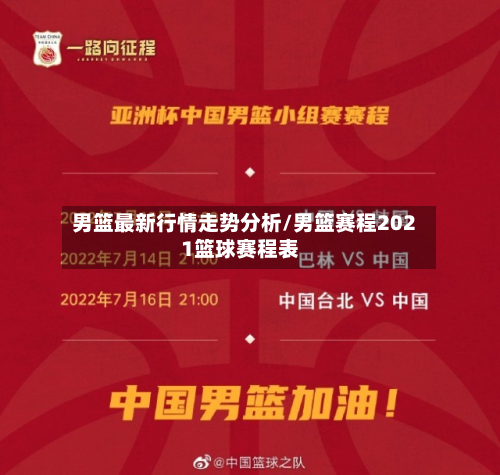 男篮最新行情走势分析/男篮赛程2021篮球赛程表
