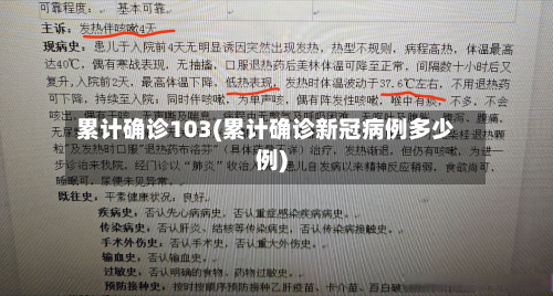 累计确诊103(累计确诊新冠病例多少例)-第2张图片