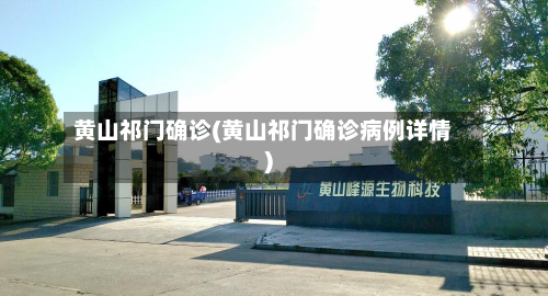 黄山祁门确诊(黄山祁门确诊病例详情)