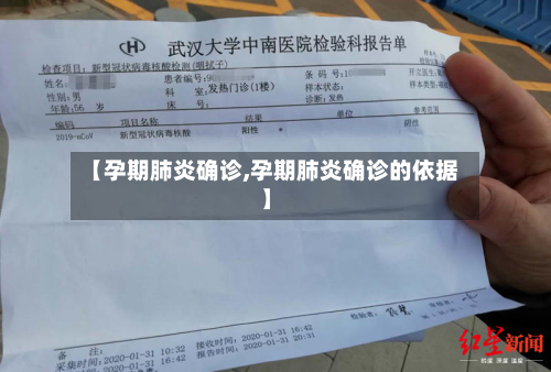 【孕期肺炎确诊,孕期肺炎确诊的依据】-第2张图片