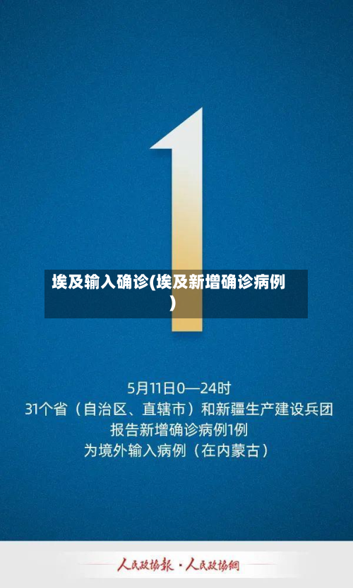 埃及输入确诊(埃及新增确诊病例)