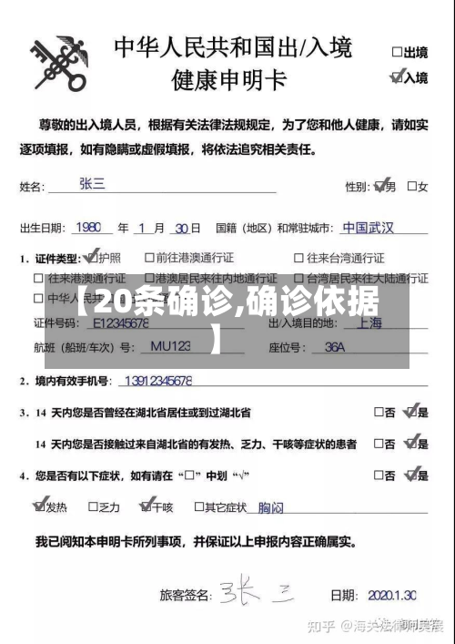 【20条确诊,确诊依据】-第3张图片