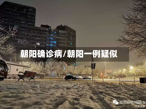 朝阳确诊病/朝阳一例疑似-第2张图片