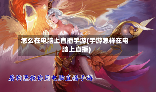 怎么在电脑上直播手游(手游怎样在电脑上直播)