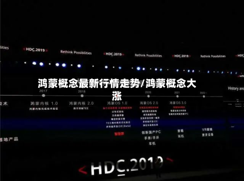 鸿蒙概念最新行情走势/鸿蒙概念大涨