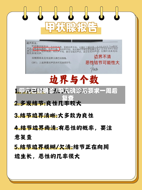 甲亢已经确诊/甲亢确诊后要求一周后复查-第2张图片