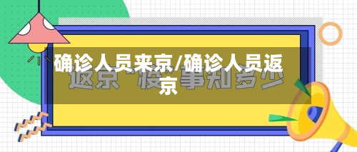 确诊人员来京/确诊人员返京