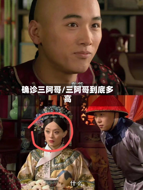 确诊三阿哥/三阿哥到底多高