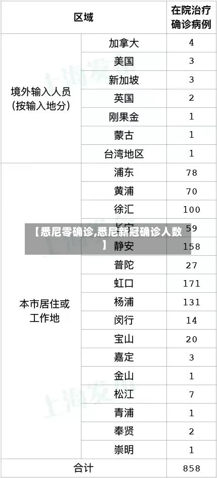 【悉尼零确诊,悉尼新冠确诊人数】-第2张图片