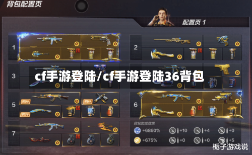 cf手游登陆/cf手游登陆36背包