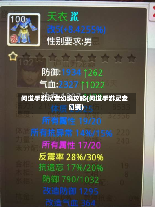 问道手游灵宠幻境攻略(问道手游灵宠幻镜)-第2张图片