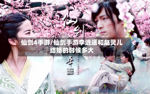 仙剑4手游/仙剑手游李逍遥和赵灵儿结婚的时候多大