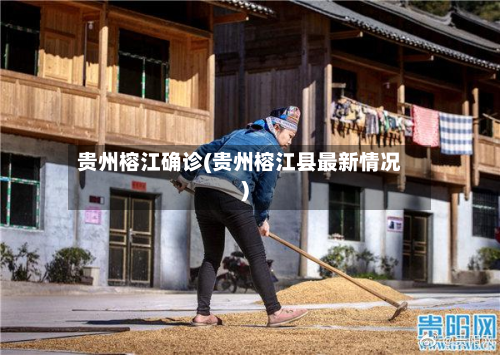 贵州榕江确诊(贵州榕江县最新情况)-第3张图片