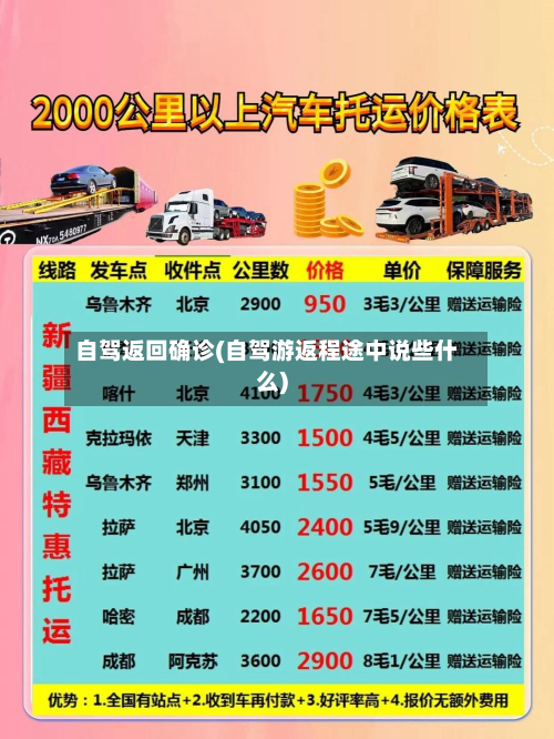 自驾返回确诊(自驾游返程途中说些什么)