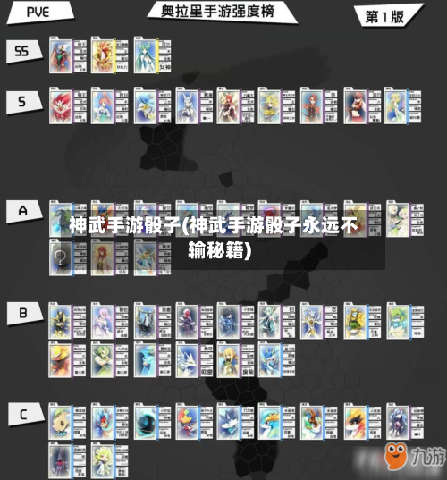 神武手游骰子(神武手游骰子永远不输秘籍)-第3张图片