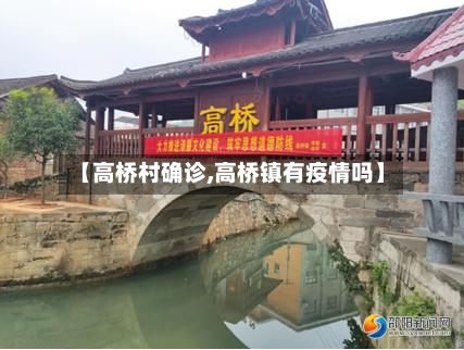 【高桥村确诊,高桥镇有疫情吗】-第2张图片