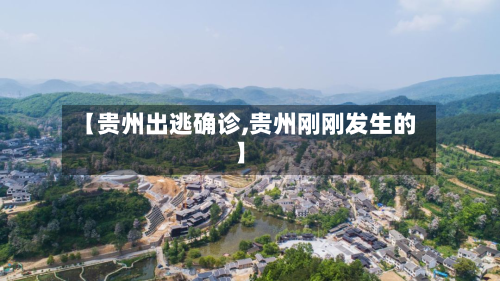 【贵州出逃确诊,贵州刚刚发生的】