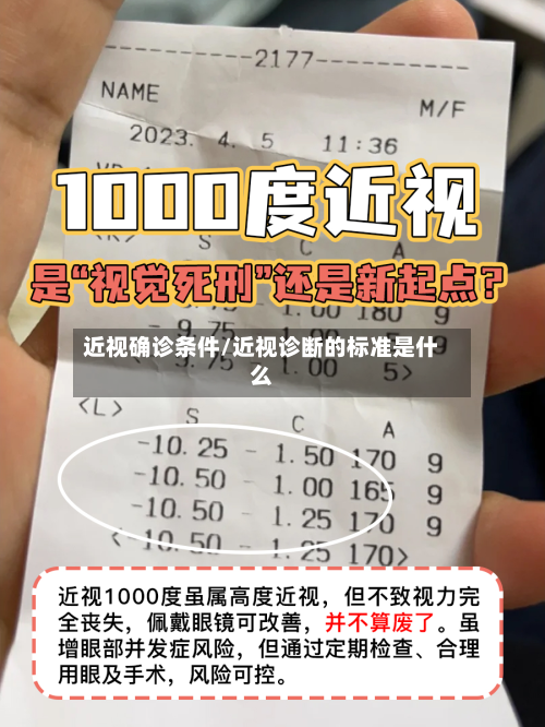 近视确诊条件/近视诊断的标准是什么-第2张图片