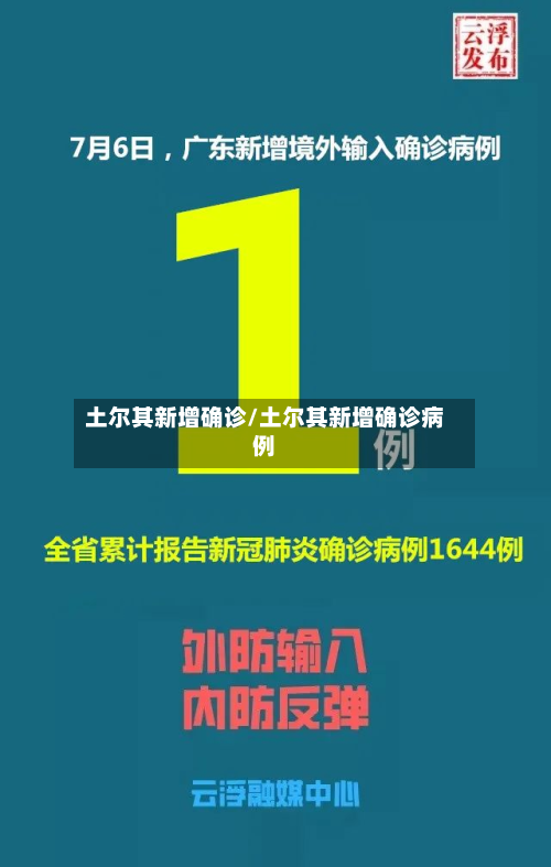 土尔其新增确诊/土尔其新增确诊病例