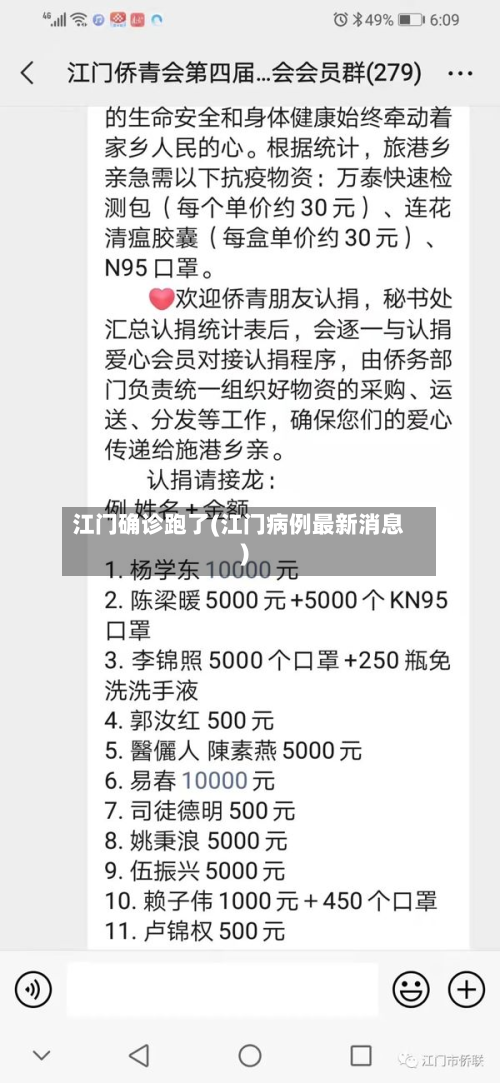江门确诊跑了(江门病例最新消息)-第2张图片