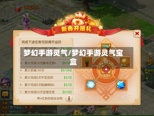 梦幻手游灵气/梦幻手游灵气宝盒