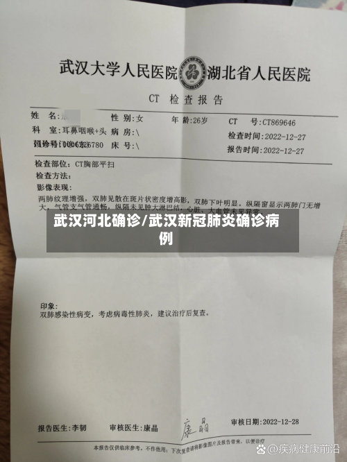 武汉河北确诊/武汉新冠肺炎确诊病例