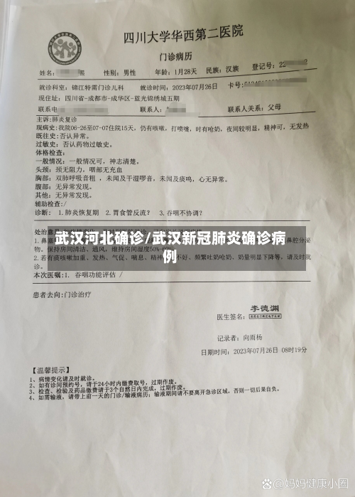 武汉河北确诊/武汉新冠肺炎确诊病例-第2张图片