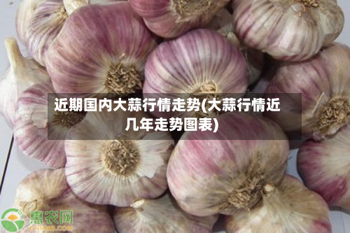 近期国内大蒜行情走势(大蒜行情近几年走势图表)