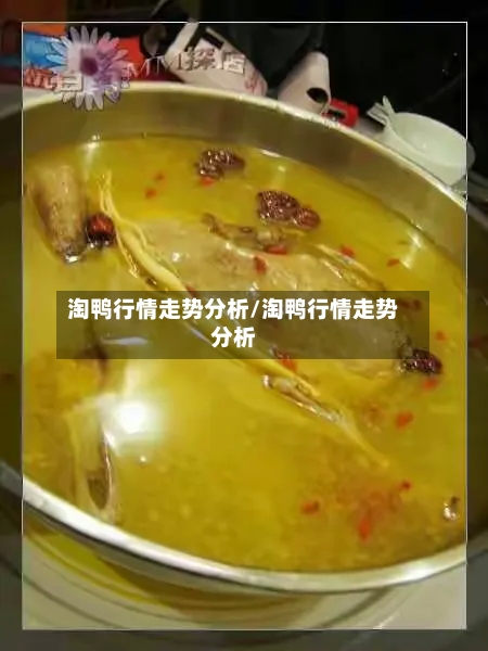 淘鸭行情走势分析/淘鸭行情走势分析-第2张图片