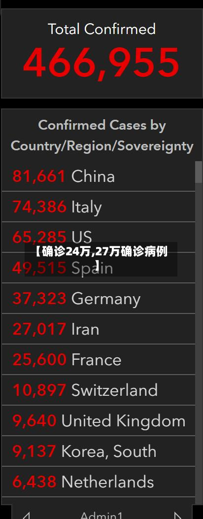 【确诊24万,27万确诊病例】