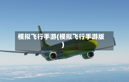 模拟飞行手游(模拟飞行手游版)-第2张图片