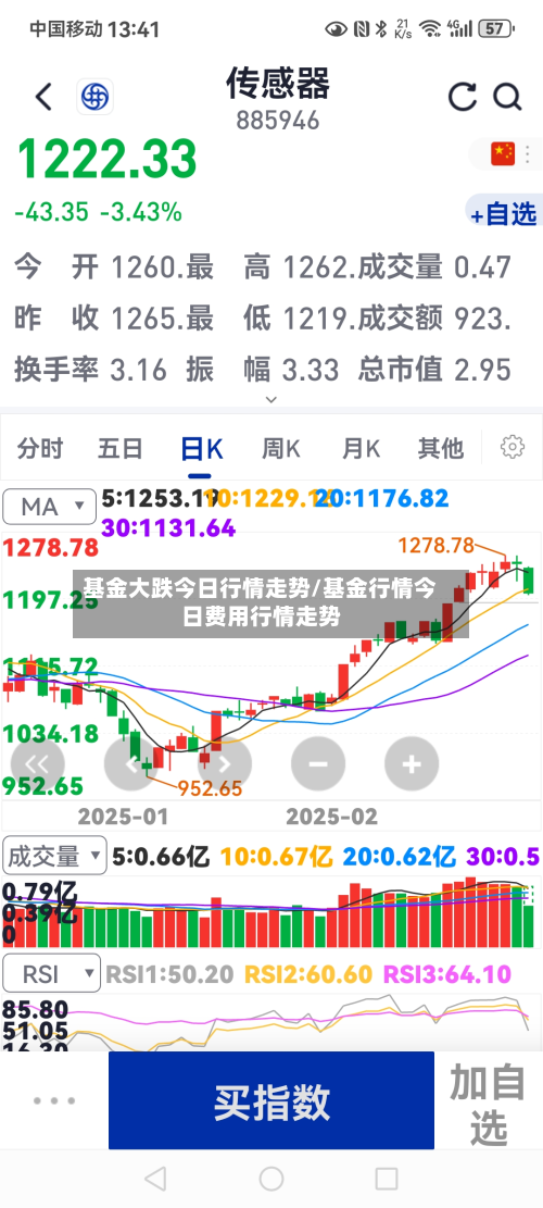 基金大跌今日行情走势/基金行情今日费用行情走势